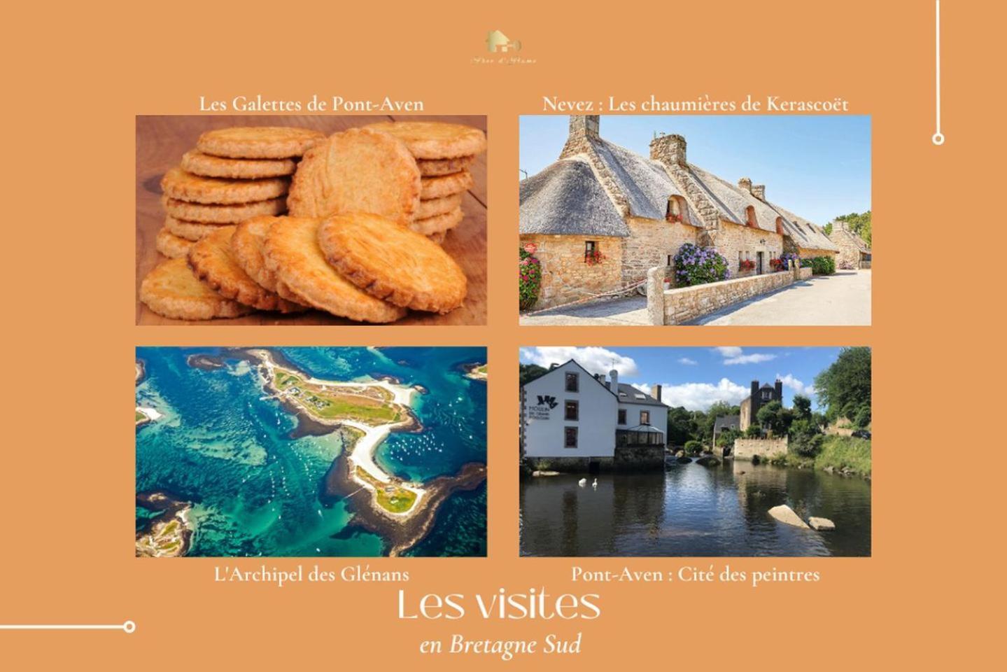 Keraven, Charmante Maisonnette, Piscine Commune 1-4 Personnes Moelan-sur-Mer Exterior foto