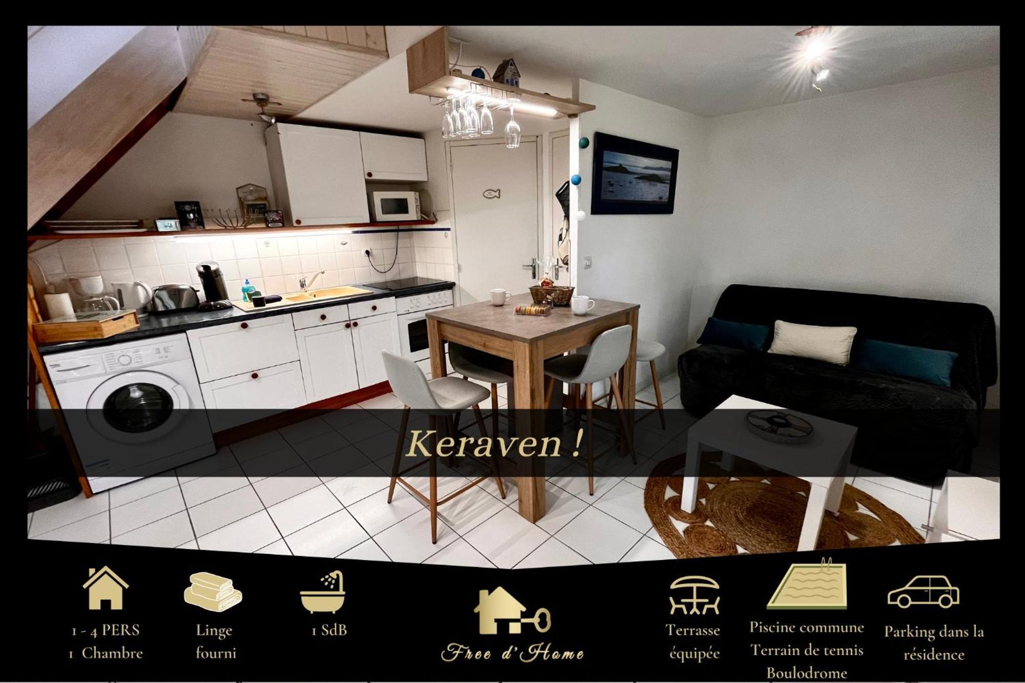 Keraven, Charmante Maisonnette, Piscine Commune 1-4 Personnes Moelan-sur-Mer Exterior foto
