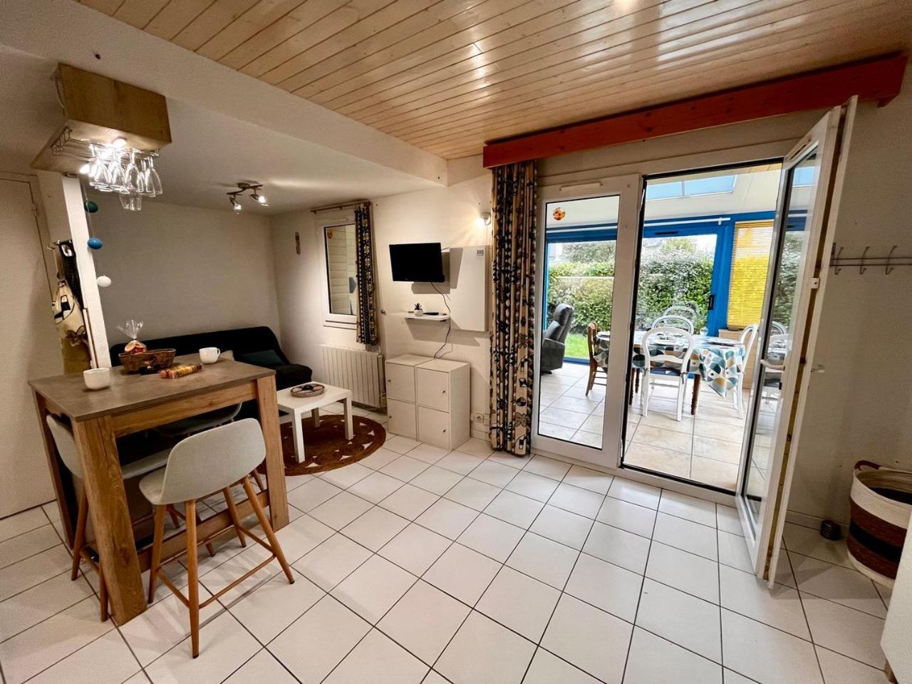 Keraven, Charmante Maisonnette, Piscine Commune 1-4 Personnes Moelan-sur-Mer Exterior foto